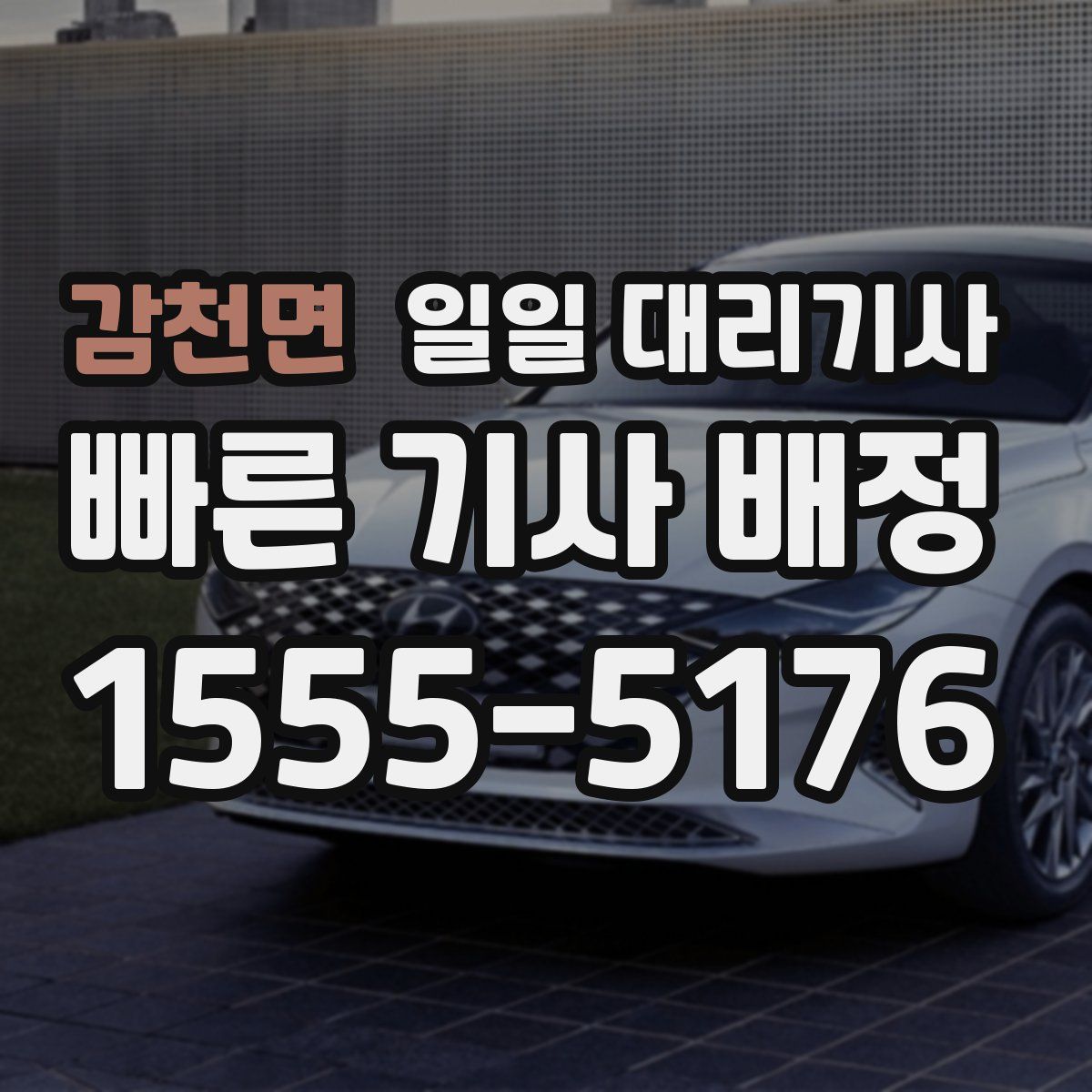 감천면 일일 대리기사