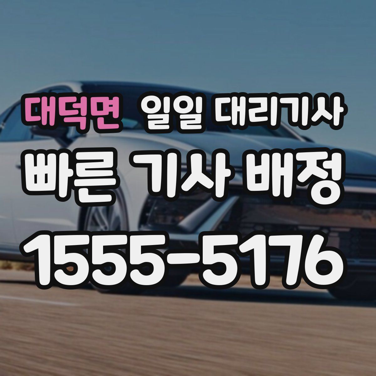 대덕면 일일 대리기사