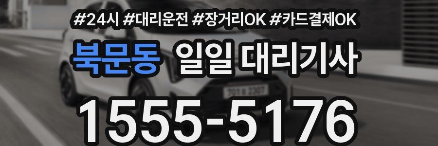 북문동 일일 대리기사