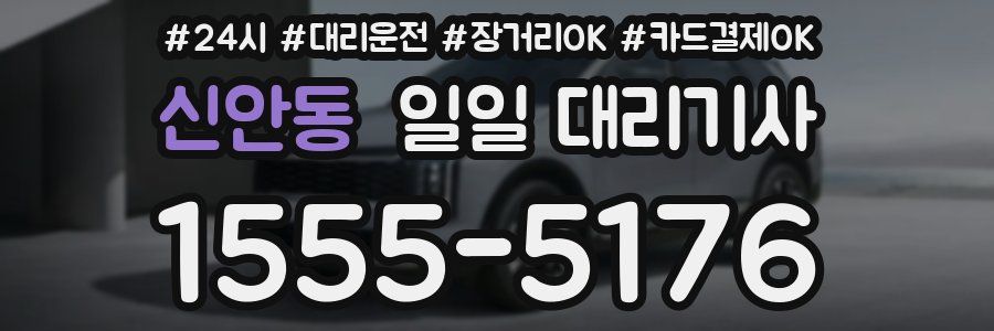 신안동 일일 대리기사