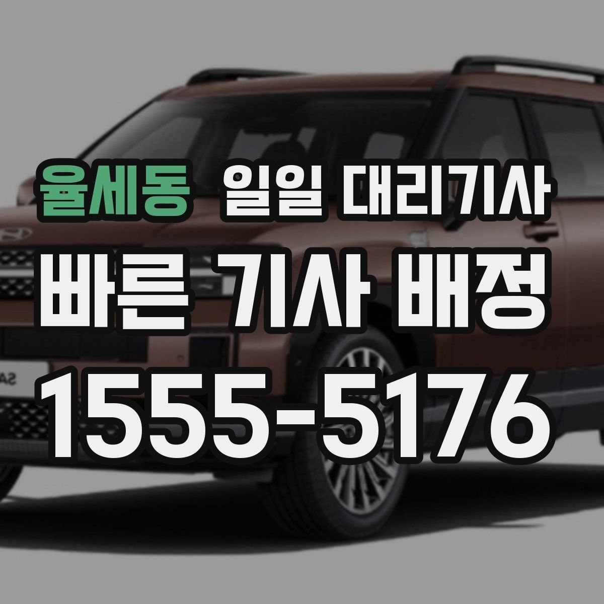 율세동 일일 대리기사