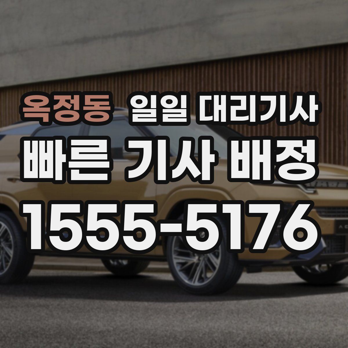 옥정동 일일 대리기사