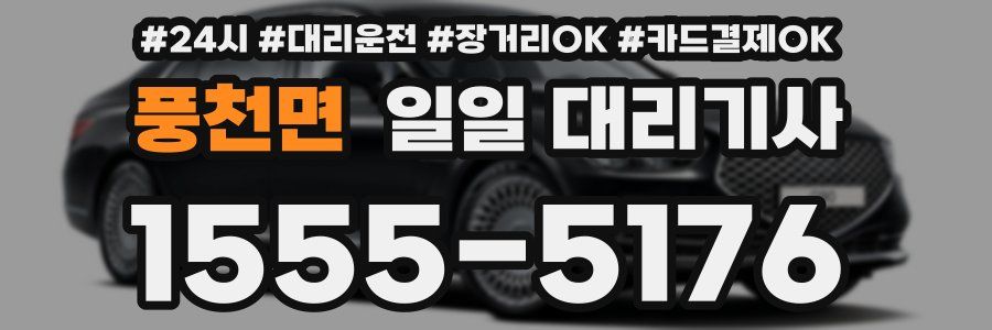 풍천면 일일 대리기사