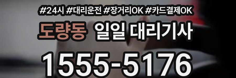 도량동 일일 대리기사