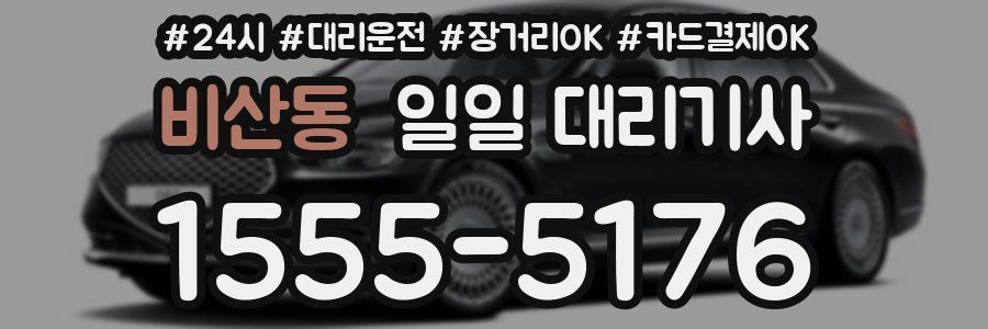 비산동 일일 대리기사
