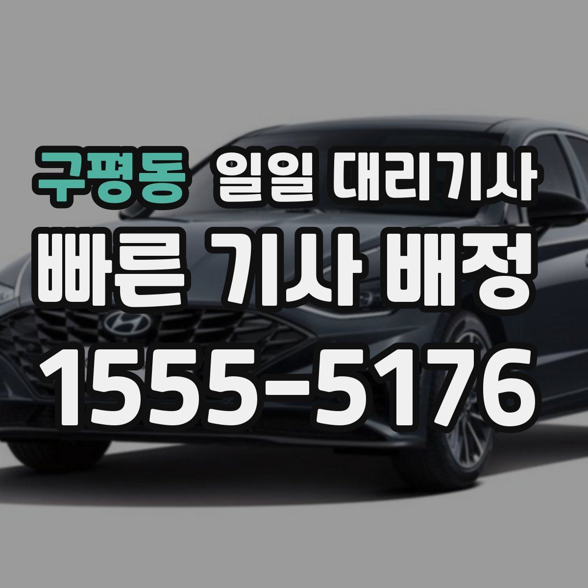 구평동 일일 대리기사