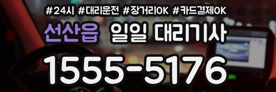 선산읍 일일 대리기사