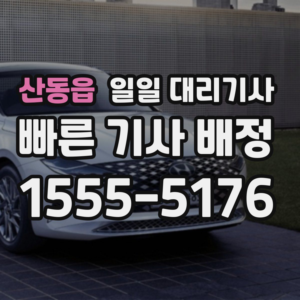 산동읍 일일 대리기사