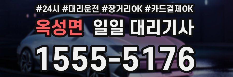 옥성면 일일 대리기사