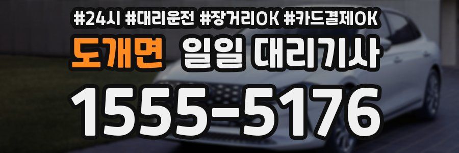 도개면 일일 대리기사