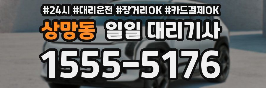 상망동 일일 대리기사