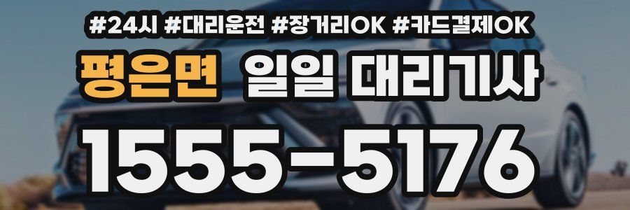 평은면 일일 대리기사