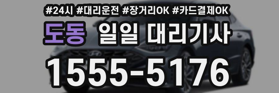 도동 일일 대리기사