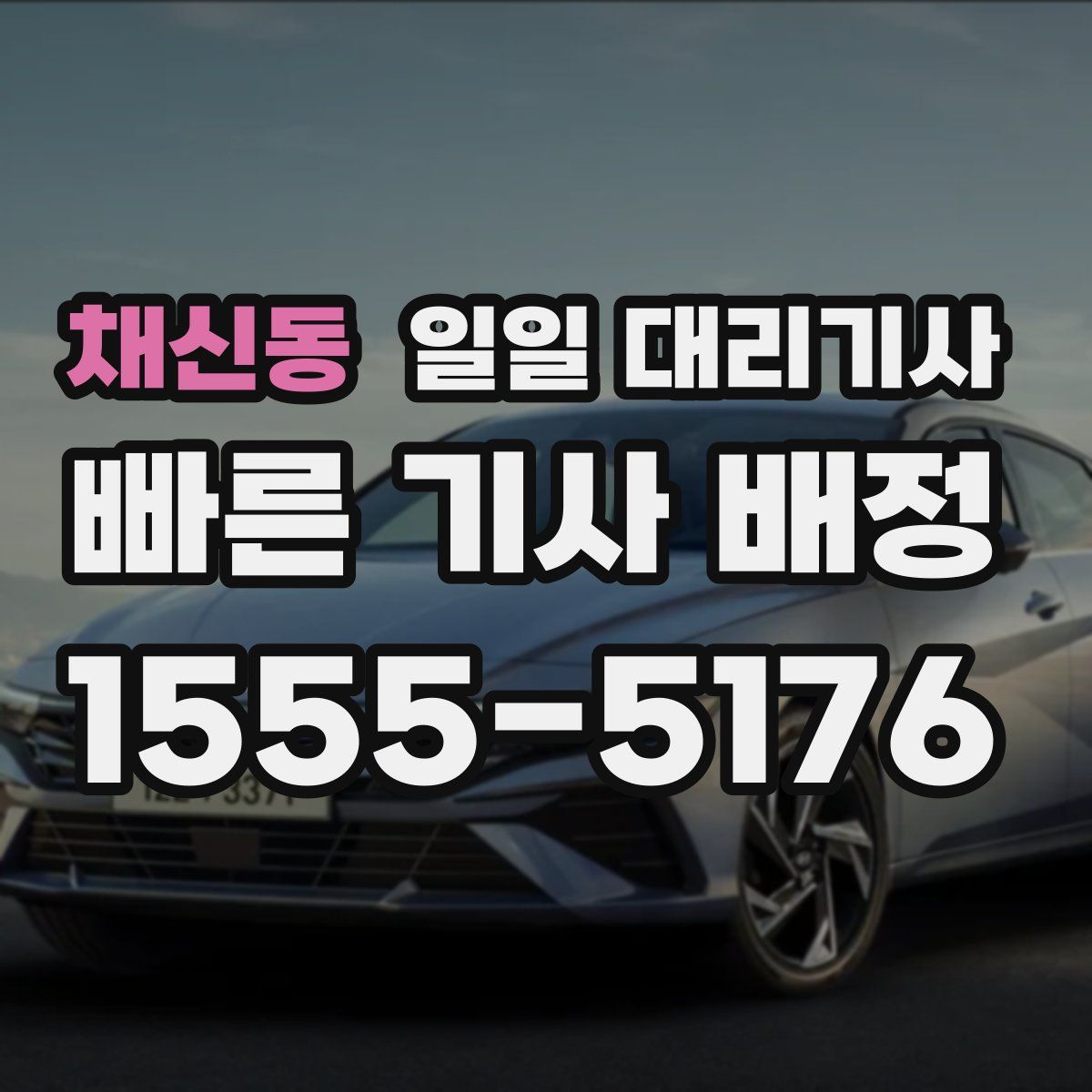 채신동 일일 대리기사