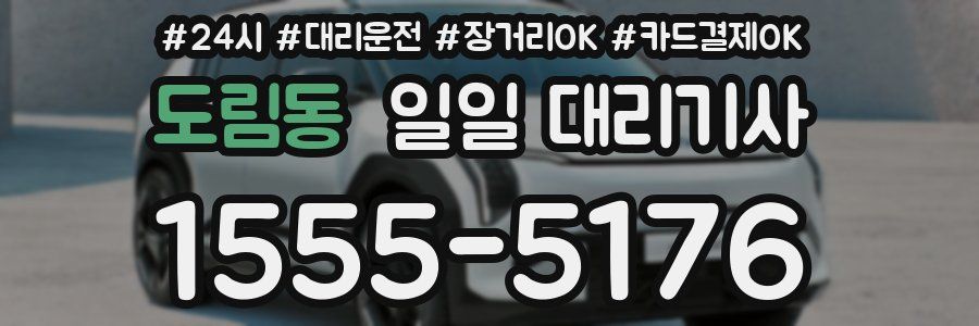 도림동 일일 대리기사
