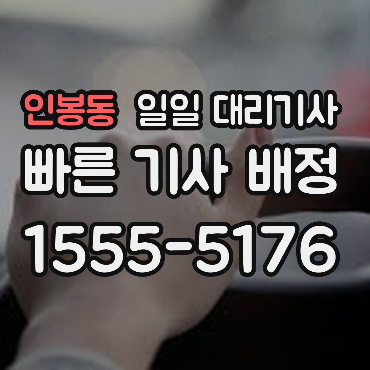 인봉동 일일 대리기사