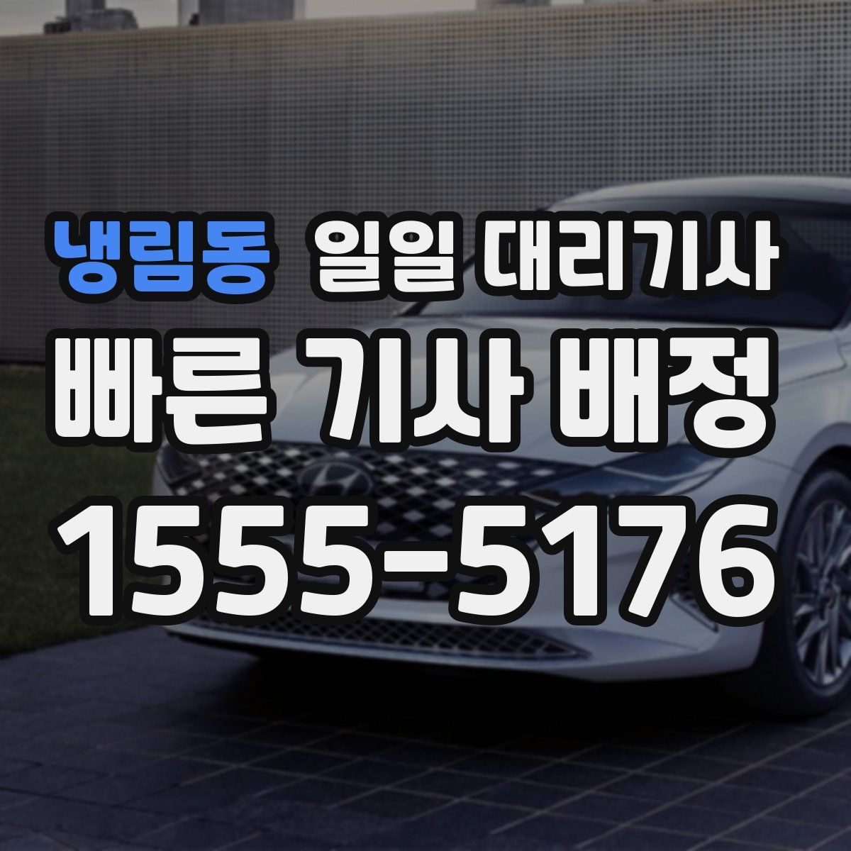 냉림동 일일 대리기사