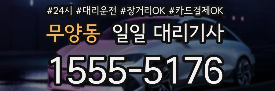 무양동 일일 대리기사