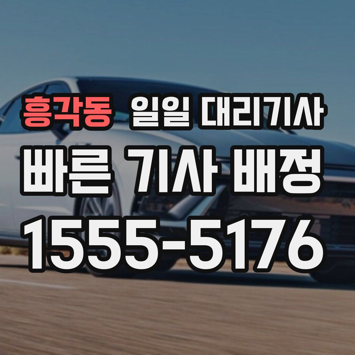 흥각동 일일 대리기사