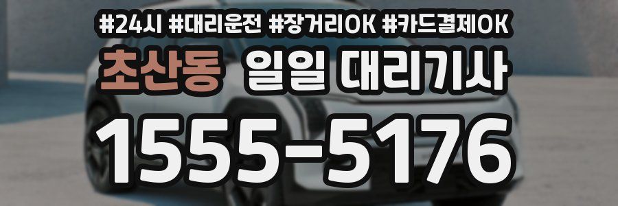 초산동 일일 대리기사