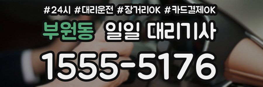 부원동 일일 대리기사