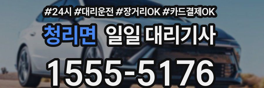 청리면 일일 대리기사