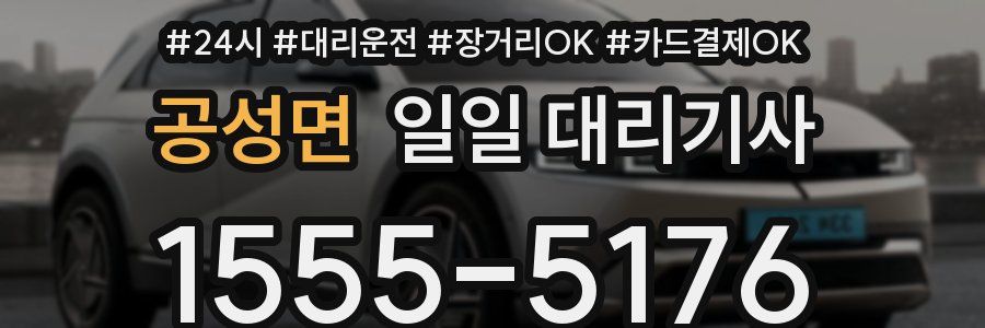 공성면 일일 대리기사