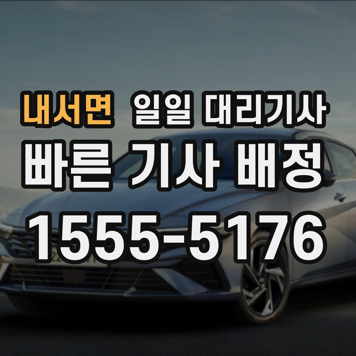 내서면 일일 대리기사