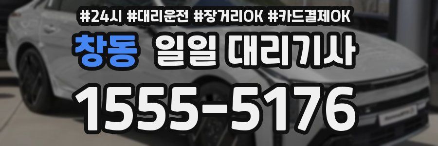 창동 일일 대리기사