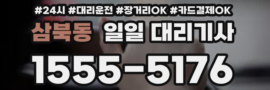 삼북동 일일 대리기사