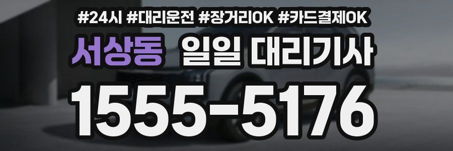 서상동 일일 대리기사