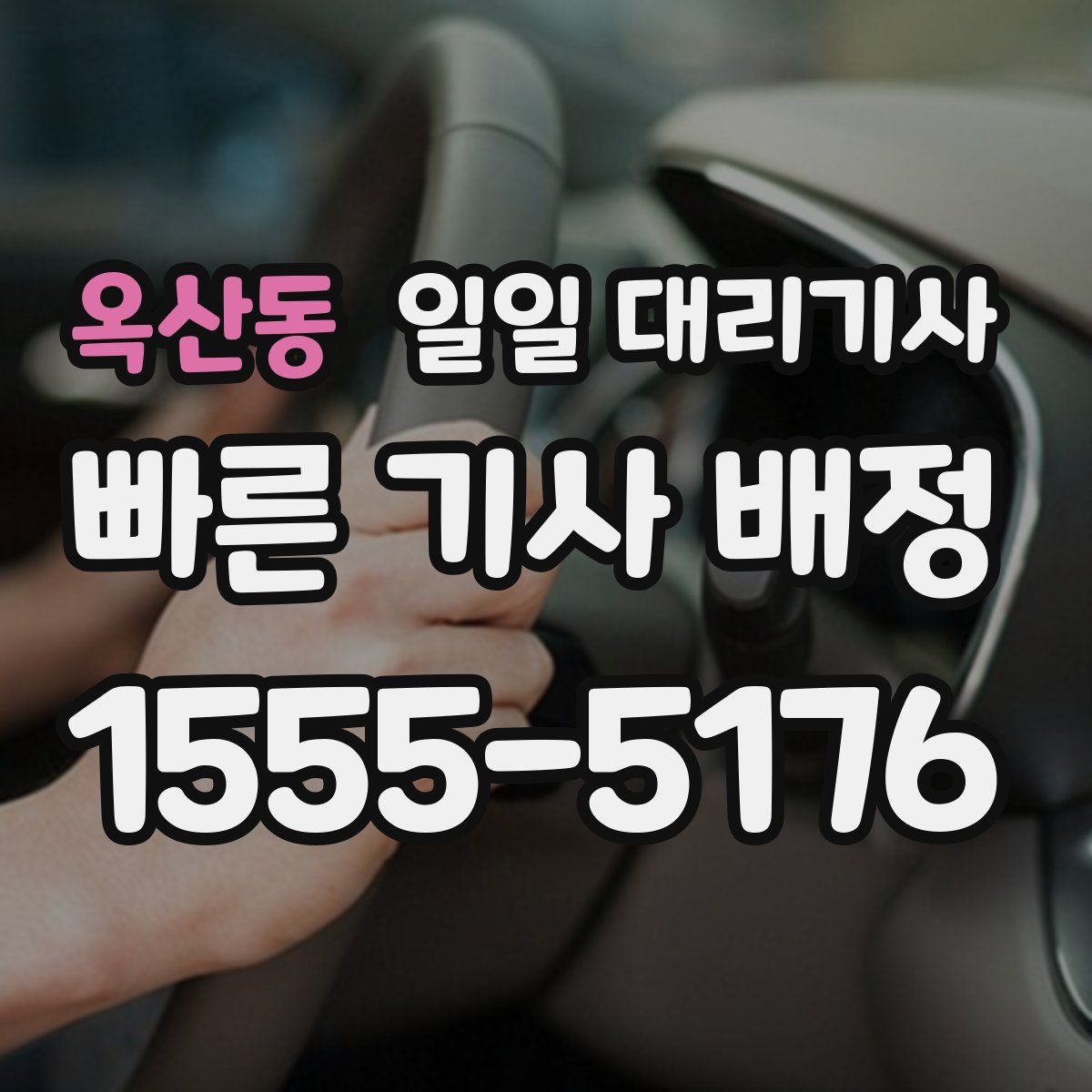 옥산동 일일 대리기사