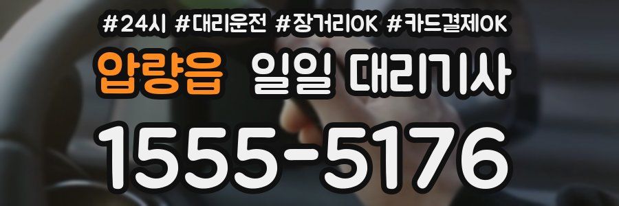 압량읍 일일 대리기사