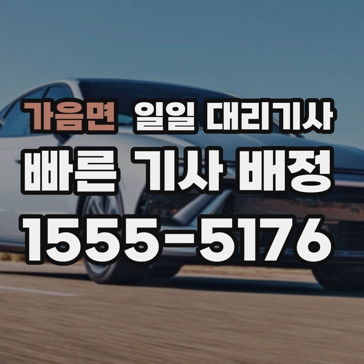 가음면 일일 대리기사