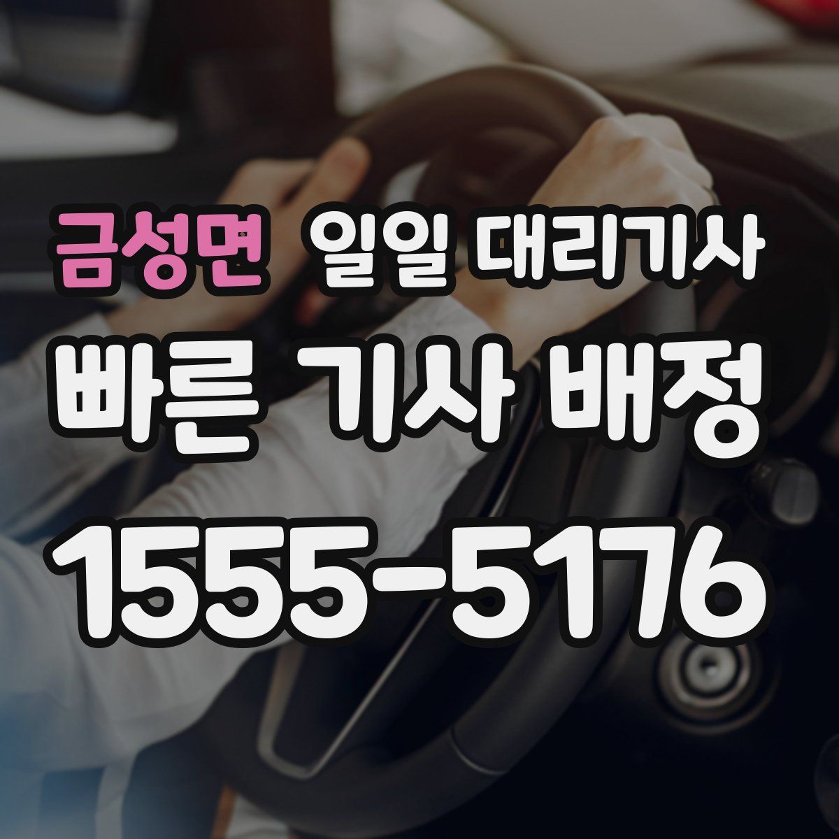 금성면 일일 대리기사