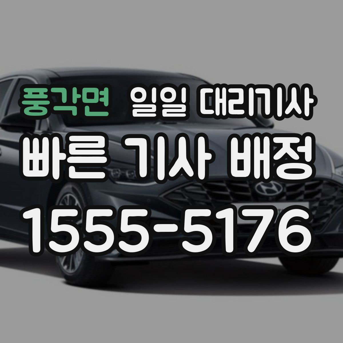 풍각면 일일 대리기사