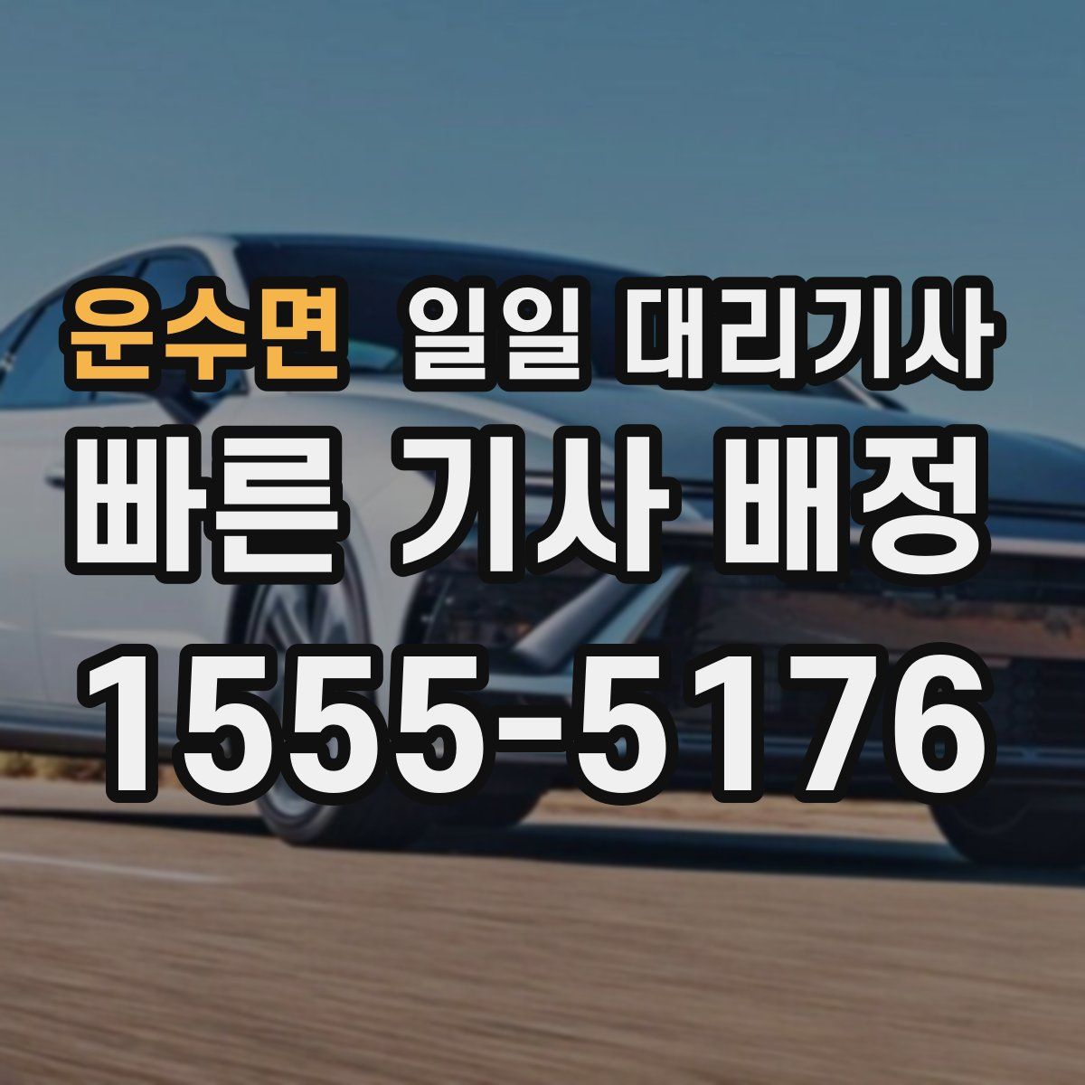 운수면 일일 대리기사