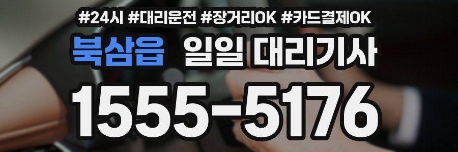 북삼읍 일일 대리기사