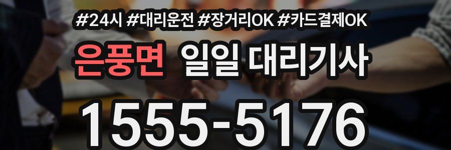 은풍면 일일 대리기사