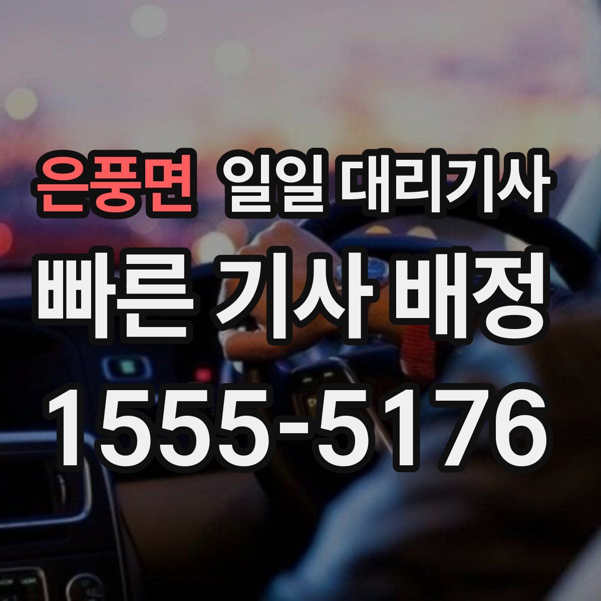 은풍면 일일 대리기사