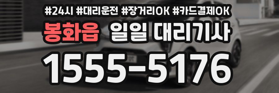 봉화읍 일일 대리기사