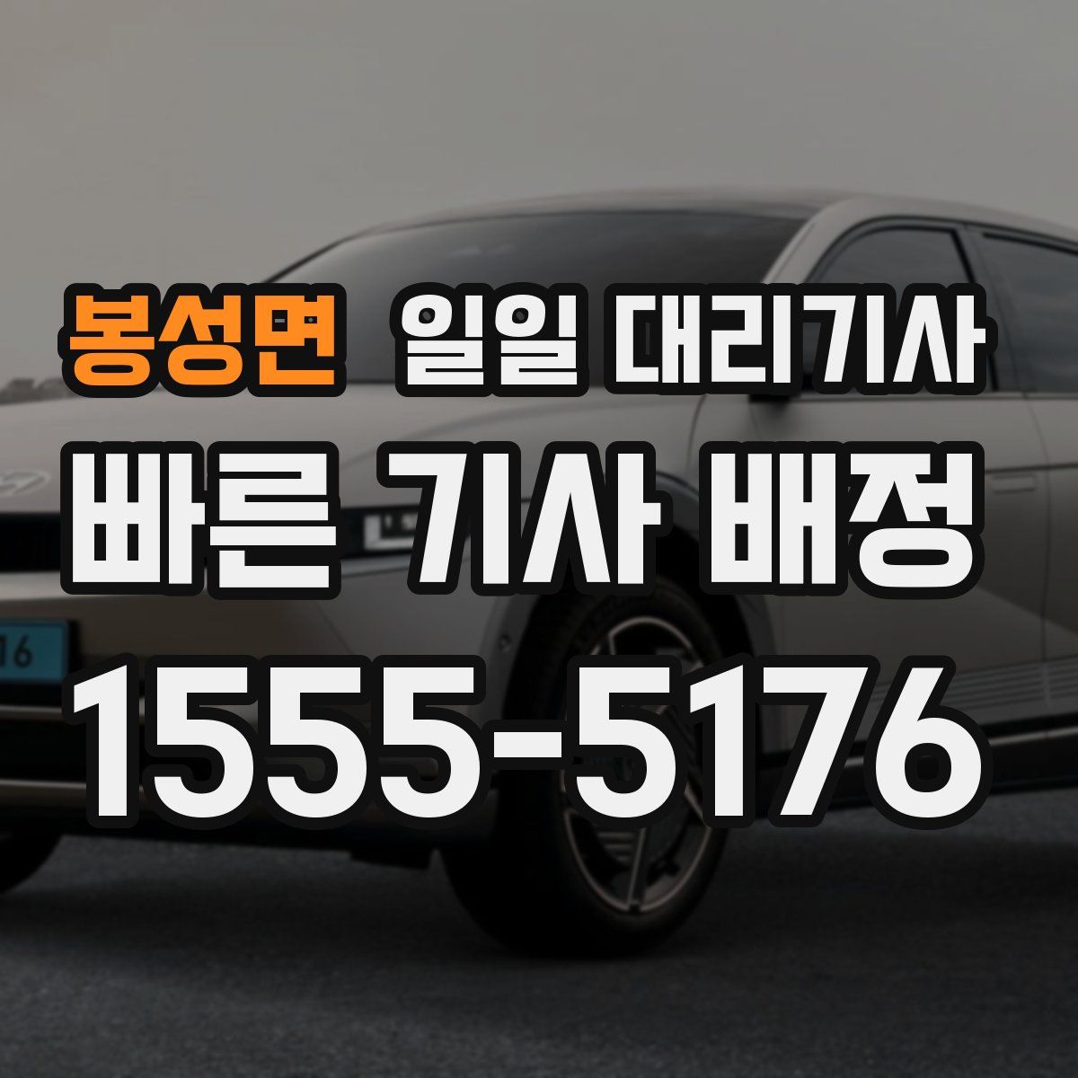 봉성면 일일 대리기사