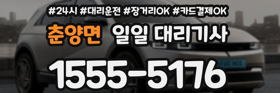춘양면 일일 대리기사