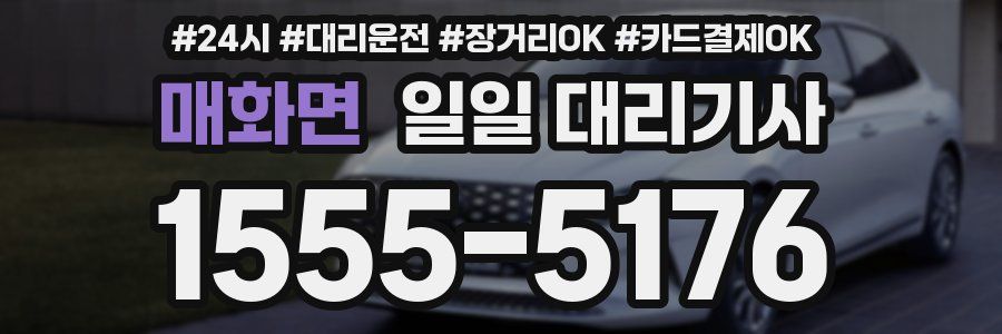 매화면 일일 대리기사
