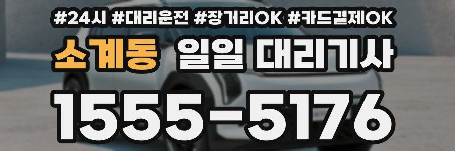 소계동 일일 대리기사