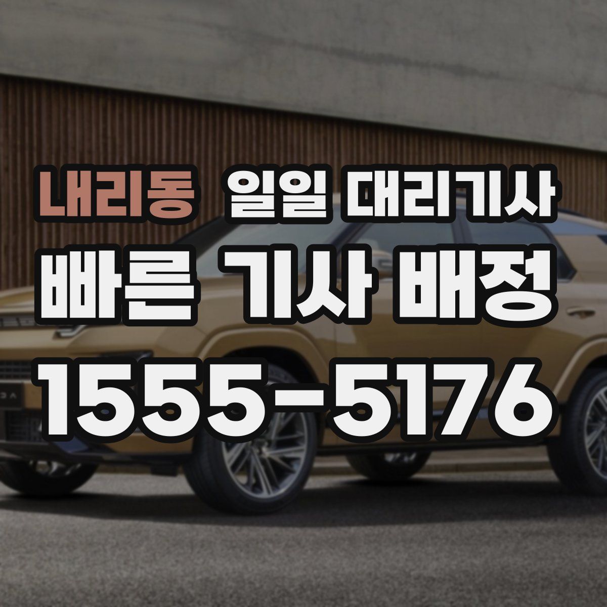 내리동 일일 대리기사