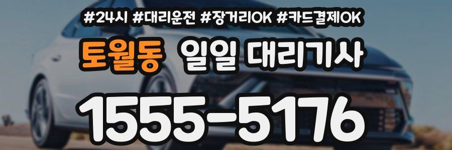 토월동 일일 대리기사