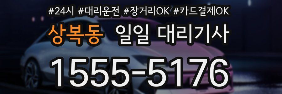 상복동 일일 대리기사