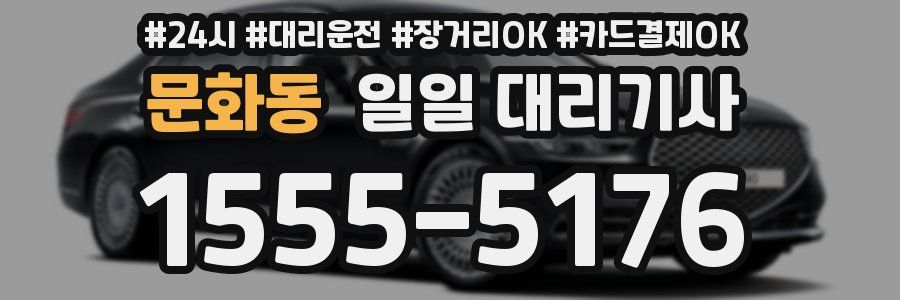 문화동 일일 대리기사