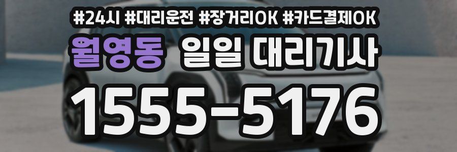 월영동 일일 대리기사